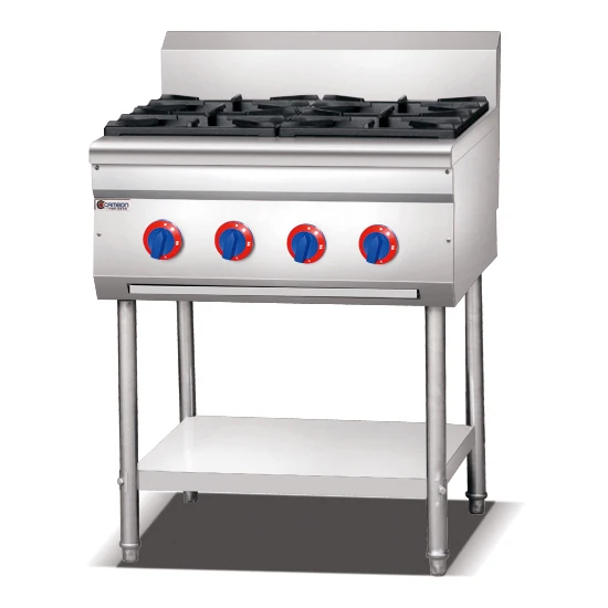 Stainless steel  Campbon RB-44H  Range 4 Burner Stove With detachable Stove Gas Range 4 Burner Stove desktop furnace Gas