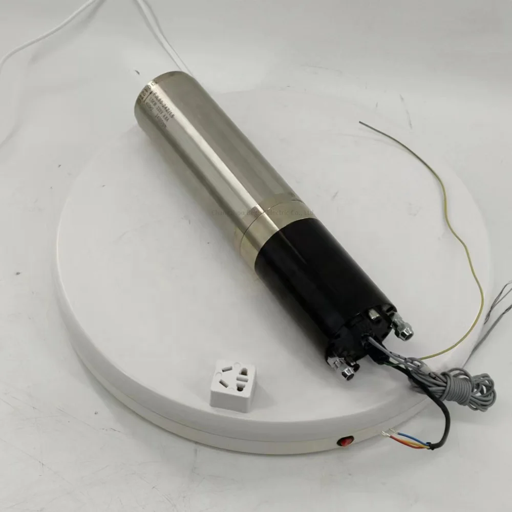 ATC 1.5kw Spindle 2.2KW ISO20 Holder Water Cooled Automatic Tool Spindle 24000rpm with inverter