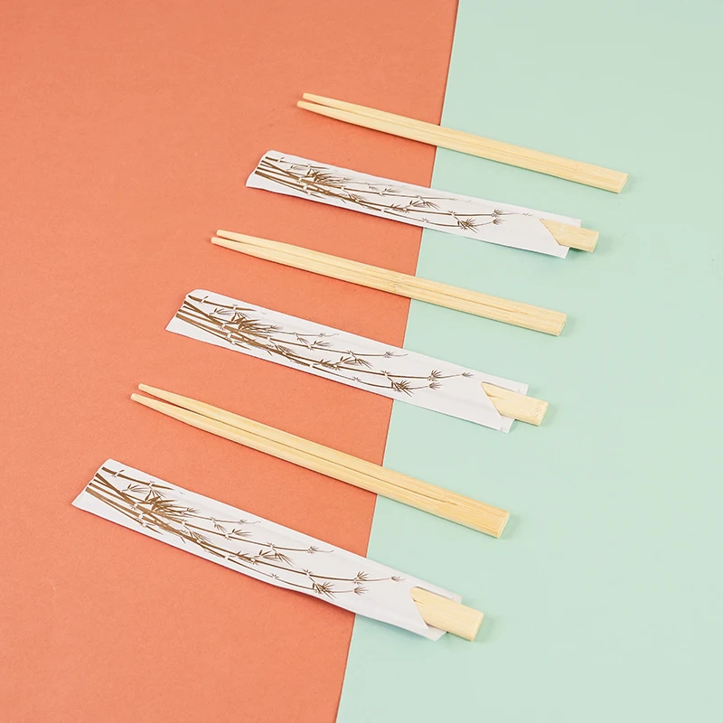Wholesale Cheap Price 21cm Bamboo Twin Chopstick Custom Chopsticks For Restaurant
