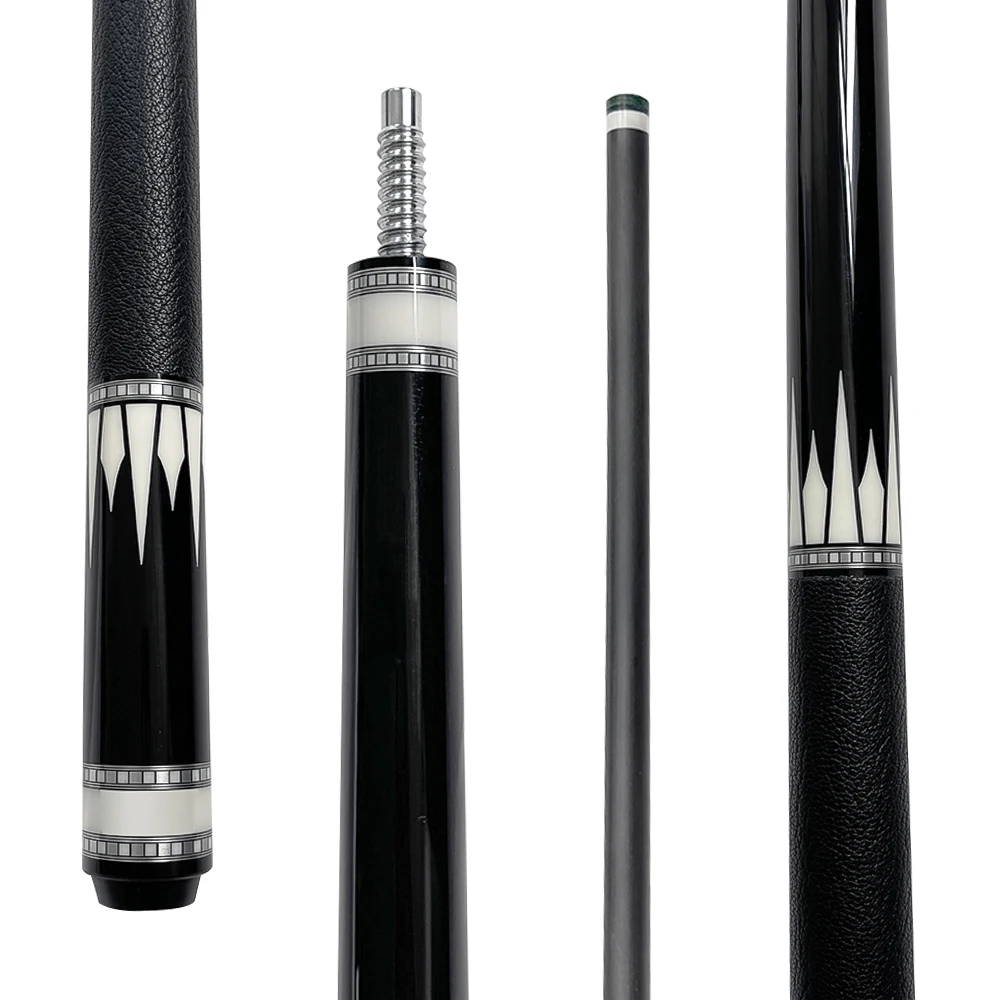 Professional Pool Cue 2/1 Joint Snooker Pool Cue Highly Accurate Graphite Carbon Fiber Pool Cue Sticks