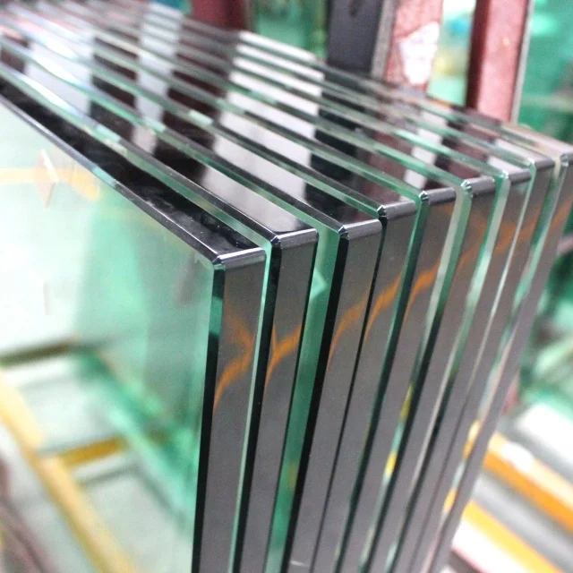 5mm 8mm  vidro temperado building glass safely tempered toughened glass panel for houses railings doors windows