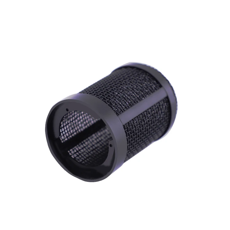 Silver Color Mic Cover Repair Microphone Part For U47 Microphone Basket Microphone Body