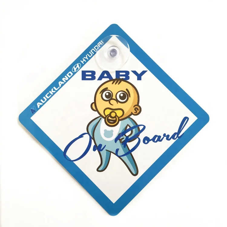 OEM manufacturer cheap plastic window sign / car sticker