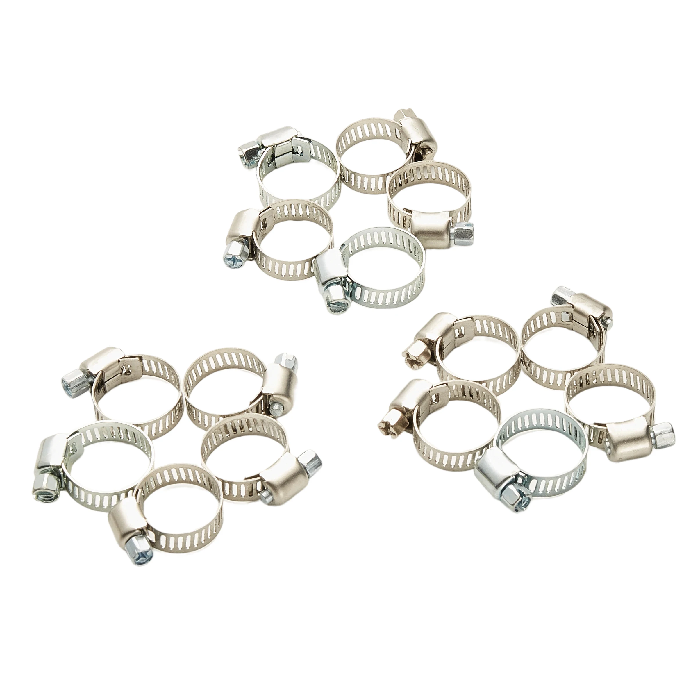 Factory direct sales Large Diameter zinc plated American Type Hose Clamp  for pipe