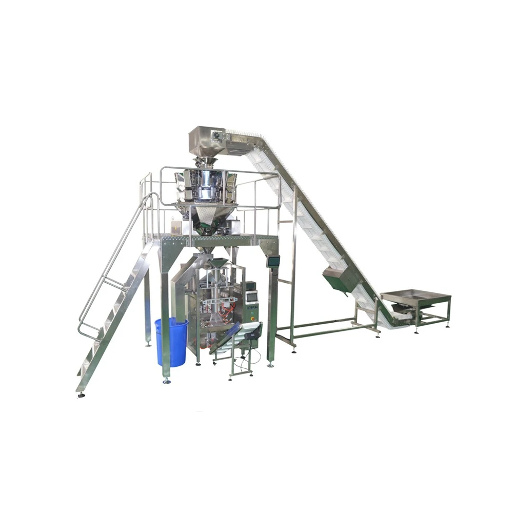 Food Line machine for weighing spice and small granule