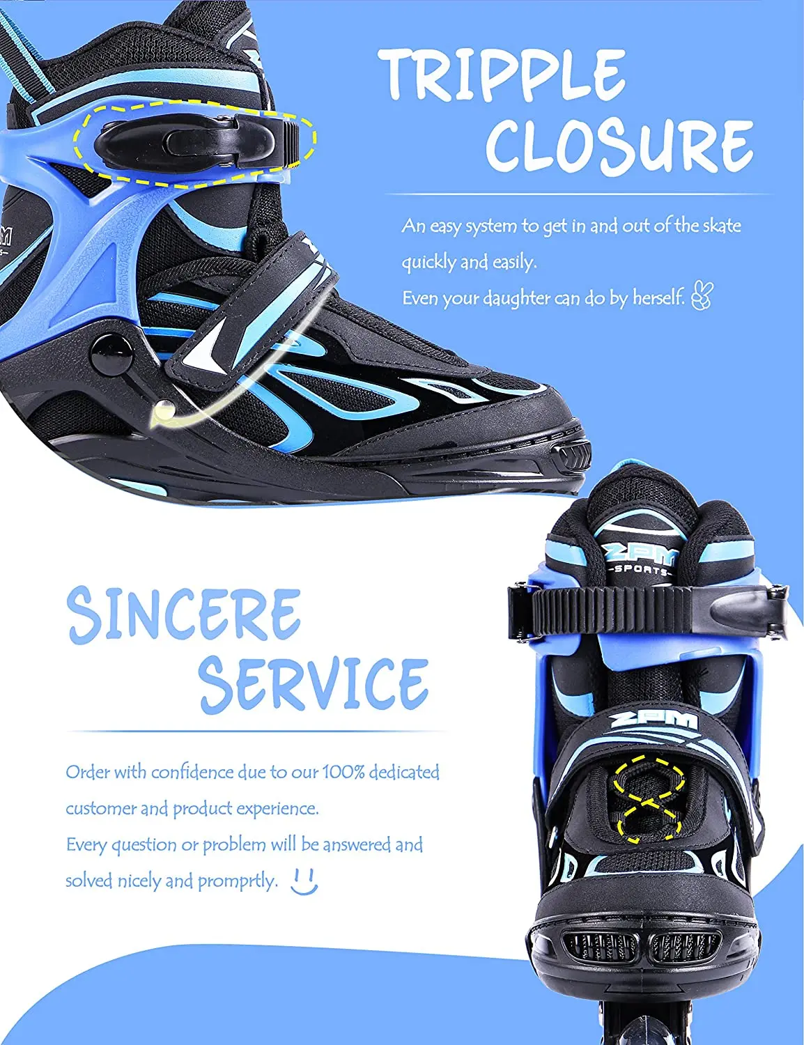 Adjustable Inline Skates with Light up Wheels Beginner Skates Fun Illuminating Roller Skates for Kids