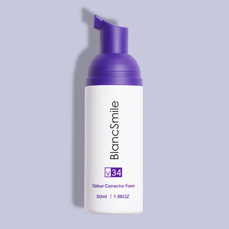 Private Label Foam Colour Corrector The Fastest And Most Convenient Way To Care Teeth V34 Foam Teeth Whitening