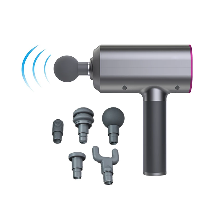 Wholesale 30 Speeds Deep Tissue Vibration Massage Gun Cordless Muscle Massage Gun with 24V Rechargeable Battery for Body Massage