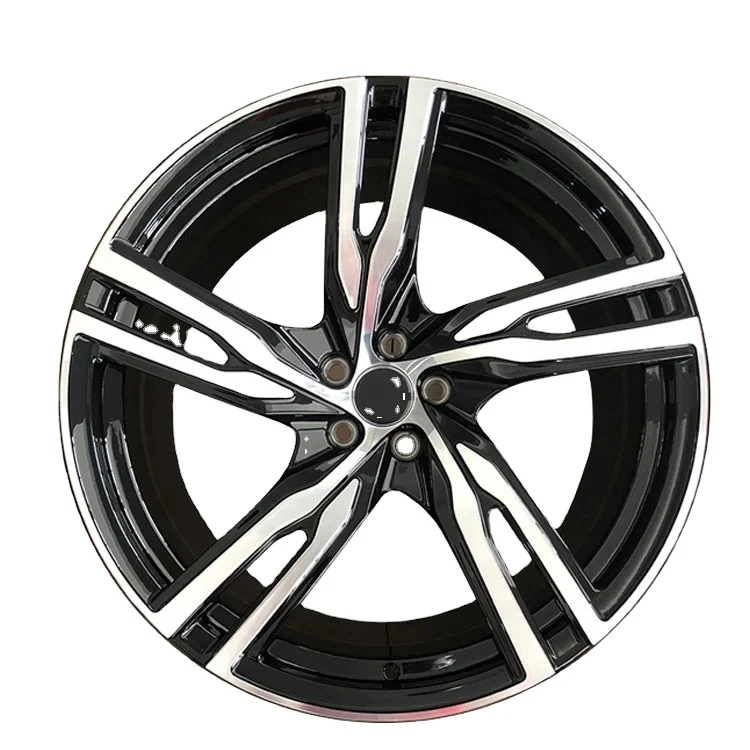 Pengzhen Alloy Wheels Monoblock Rims Diamond Cutting 18 inch 5x112 17x7.5 Five Spoke Wheels for Audi