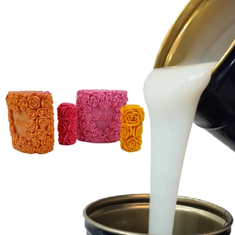 Силиконовое резиновое сырье полупрозрачное для украшения строительные формы силиконовый производитель барабан 20 кг регулируемый 3-15 дней 1:1