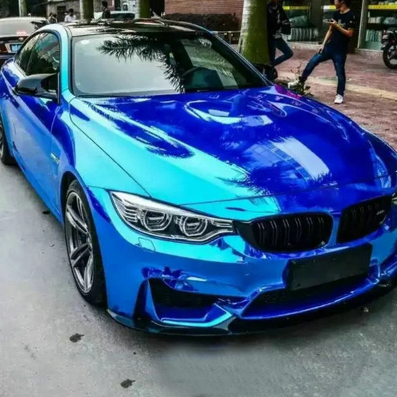 Worth Buying car vinyl film chameleon car tint film vinyl film gold chrome car