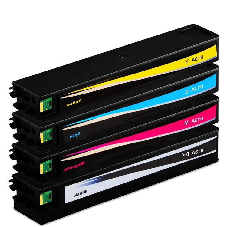 Заводская цена, оптовая продажа, чернильный картридж HP PageWide 452dw 452dwt 477dn 477dw 477dwt Reman 913A, чернильный картридж 913A, чернильный резервуар