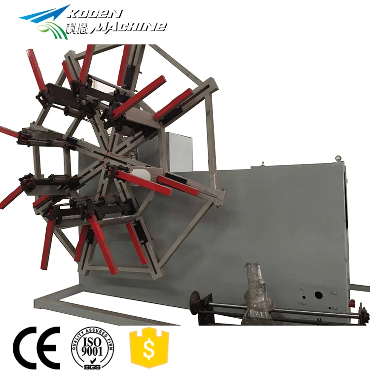 Plastic pipe twin disk winder machine automatic hose winder