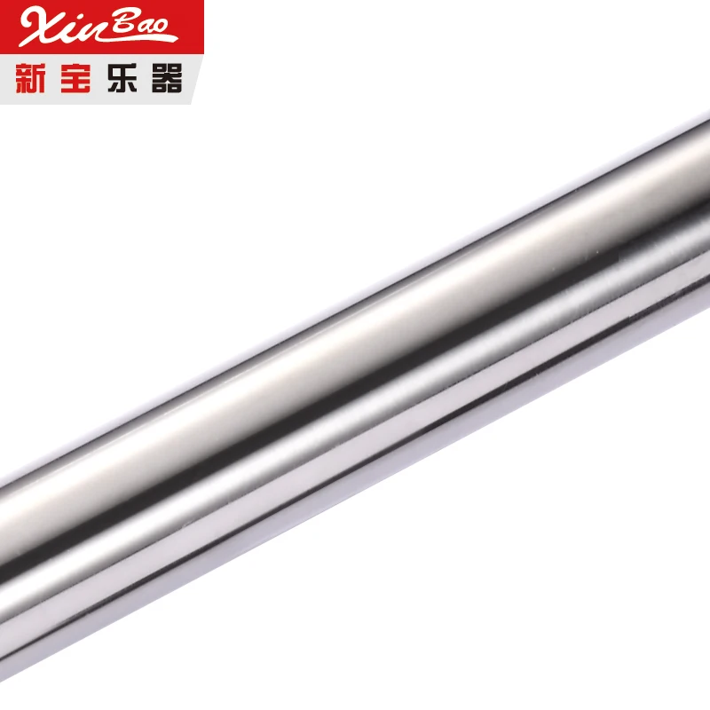 Marching band big drum drum stick stainless steel handle, hot wool material big drum stick