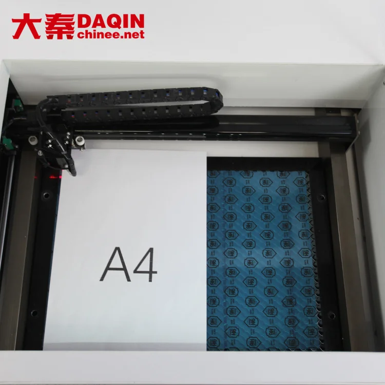 DAQIN Latest Nano Tempered Glass Protector Laser Cutting and Engraving Machine Y For Small Business