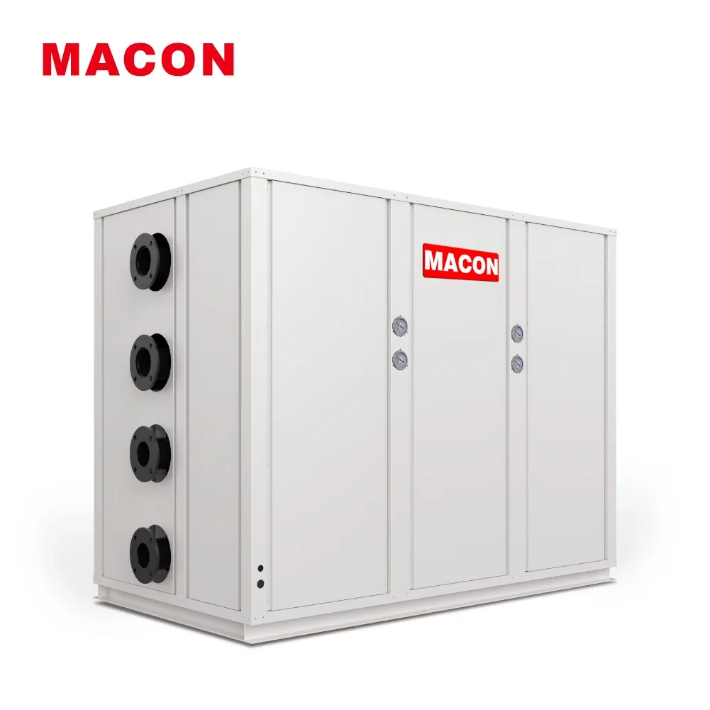 Industrial 100KW water to water heat pump inverter water geothermal source heat pump for heating
