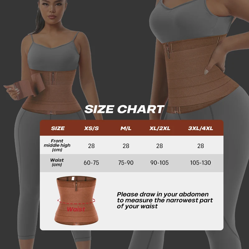 Custom Logo Waist Trainer High Waist Women Tummy Control Wrap Sport Corset Belt Exercise Slimming Shaper Belt