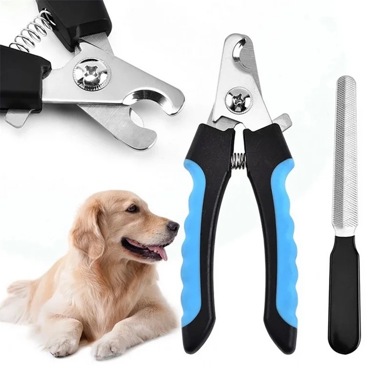 Professional Dog Pet Nail Clipper Cutter Scissors Set Stainless Steel Grooming Cat Dog Nail Clippers