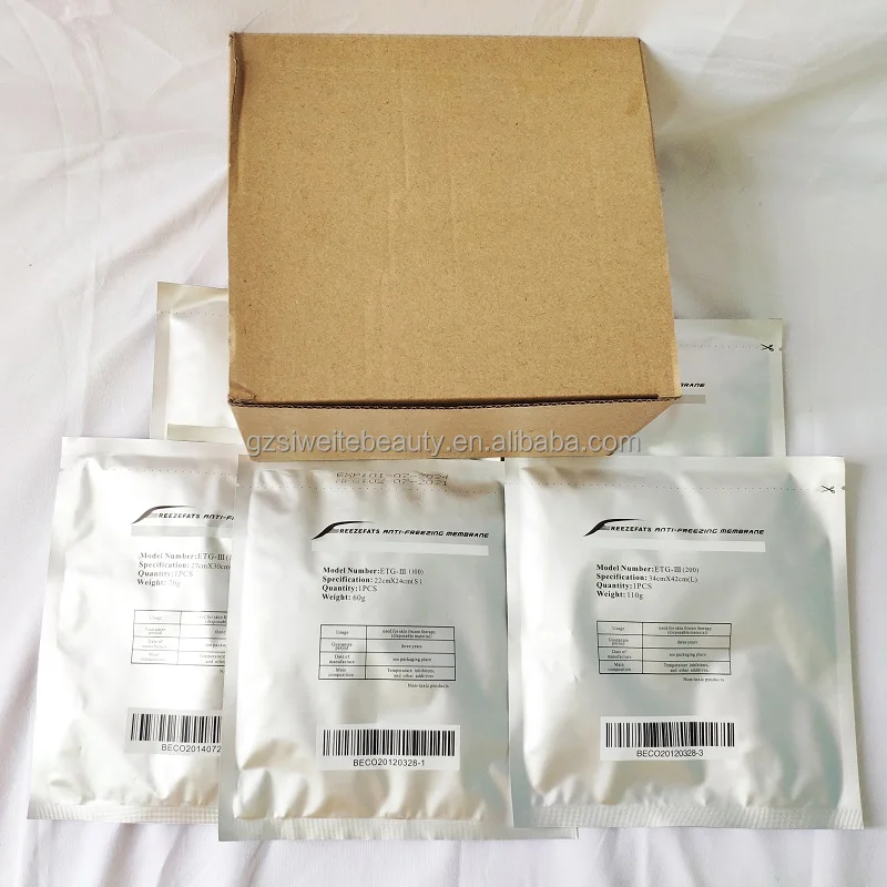 Antifreezing Membrane Etg Iii For Cryolipolyse Slimming Machine Membrane
