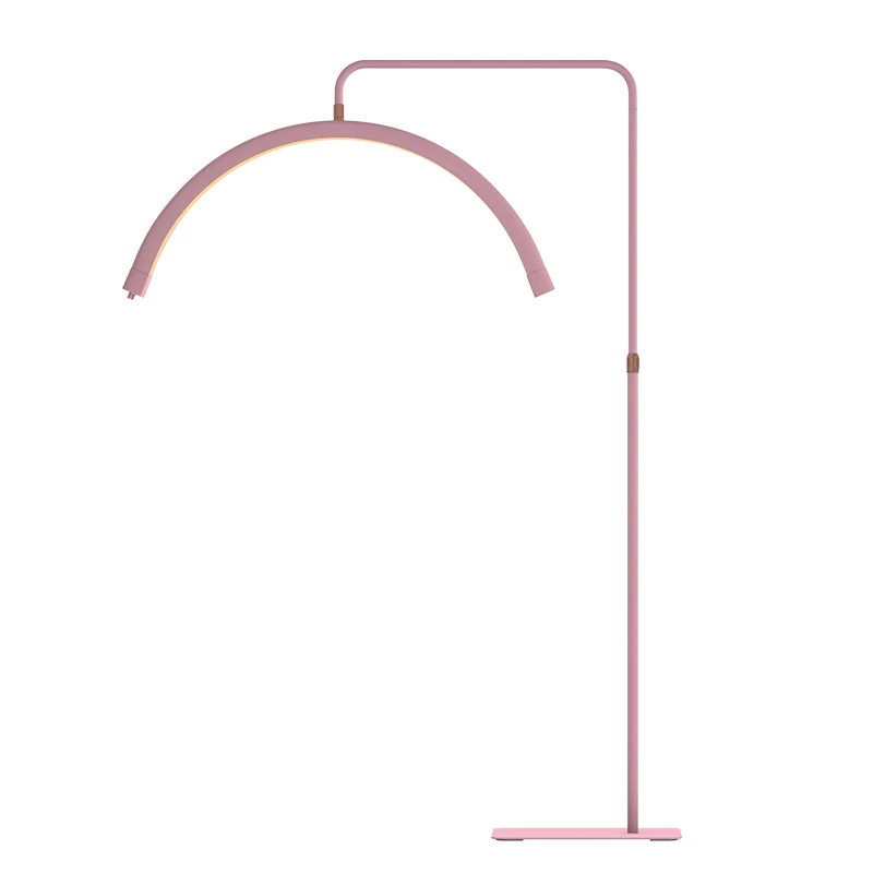 New Arrival 40w Bicolor Half Ring Beauty Fill Lamp Led Moon Lash Light For Eyelash Extension Eyebrow Makeup U-shaped Lamp