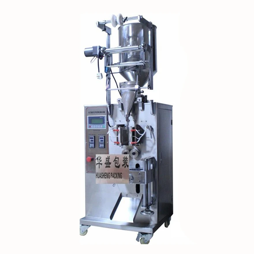 High efficient full-automatic detergent hs240y-z packing machine with rotary cutter