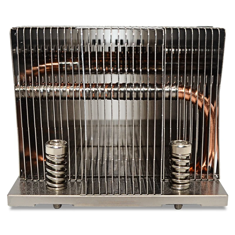 custom copper heatsink chassis server 2U sp3 AMD cpu passive cooler heatsink with heat pipe