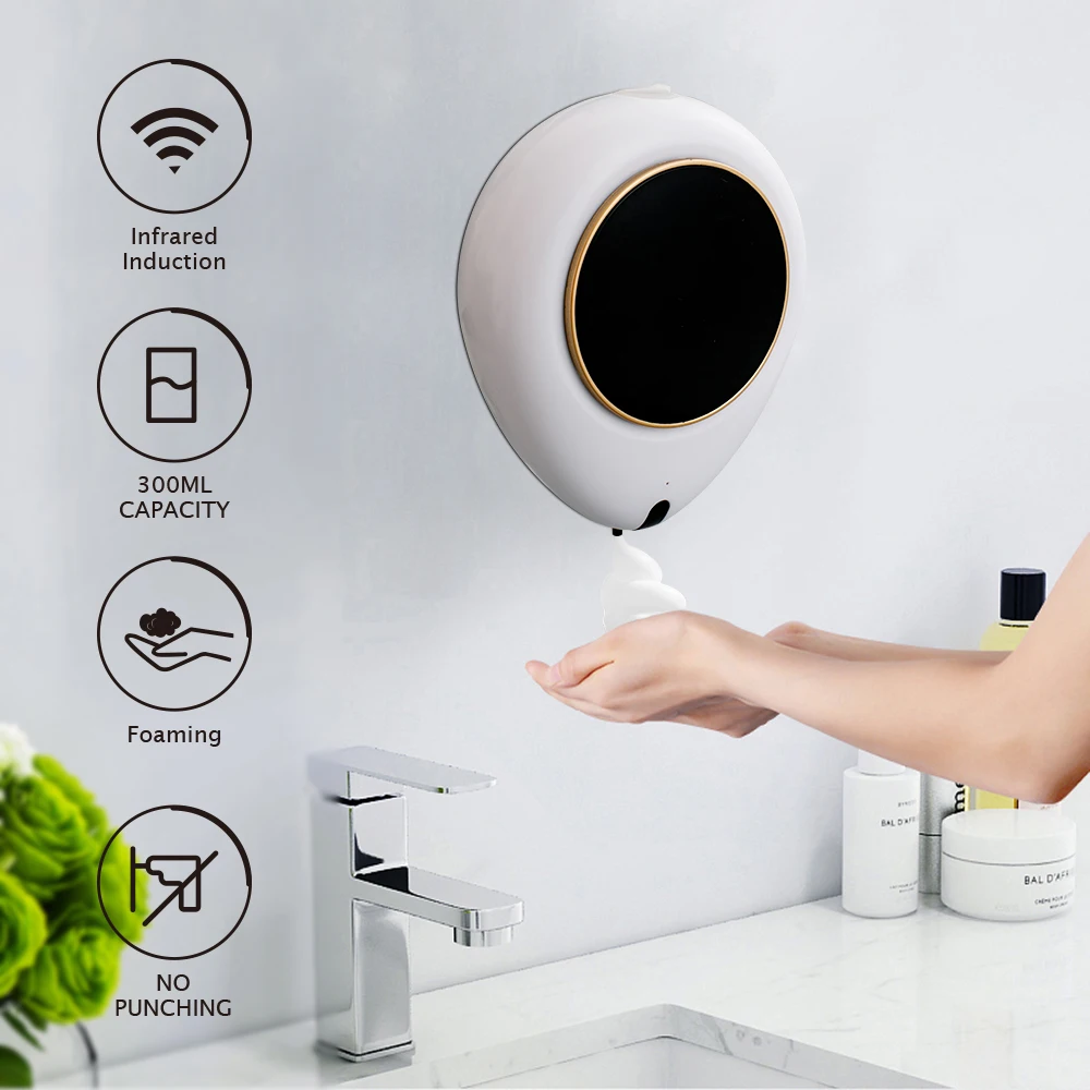 Non-Contact Convenient Automatic Soap Dispenser Home Hotel Use Soap Dispenser Automatic Inductive Soap Dispenser Foam Washing