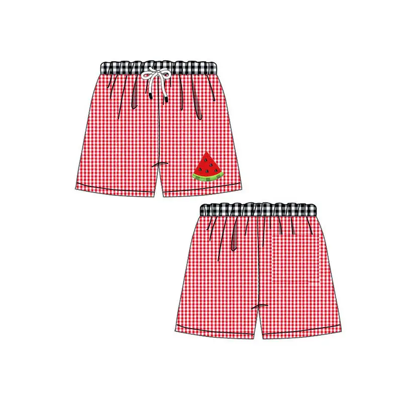 Summer baby swimwear kids fashion toddler boys swim suits boutique swimsuit shorts 2021 lined boys swim trunks
