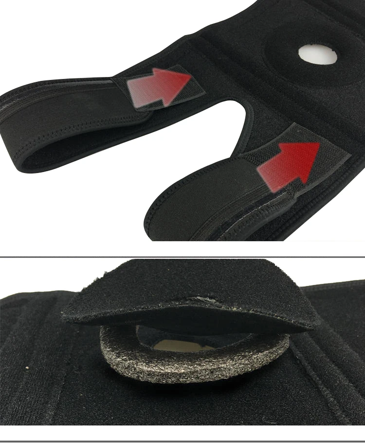 Adjustable Sports Safety Protection neoprene Sport Knee Guards stabilizing Elastic Hinged  Brace Breathable knee Support