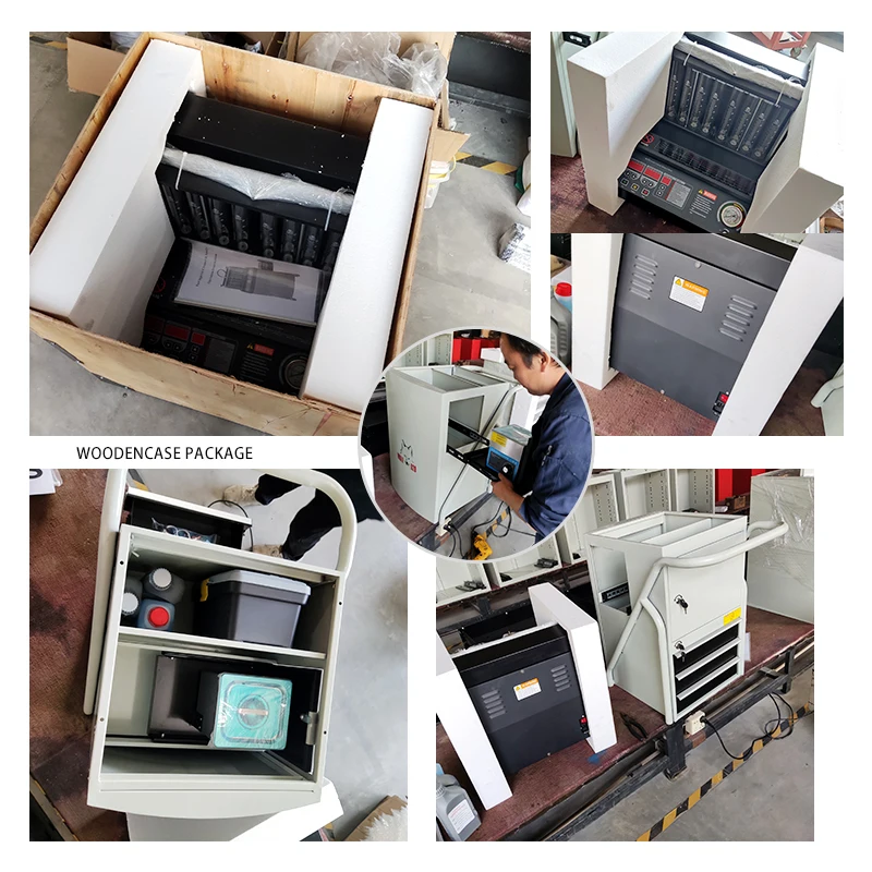 8Cylinder Fuel injector cleaner & tester GBL-8B automatic fuel injector nozzle gasoline fuel injector nozzle