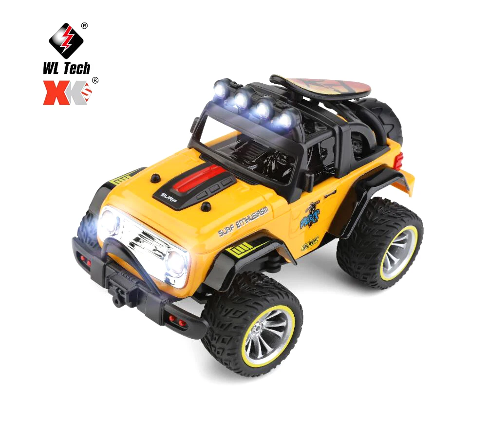 New WLToys 322221 1:32 Mini Cars Toy Electric Two-wheel Drive Off-road Radio Control Vehicle Toys Model for Kids
