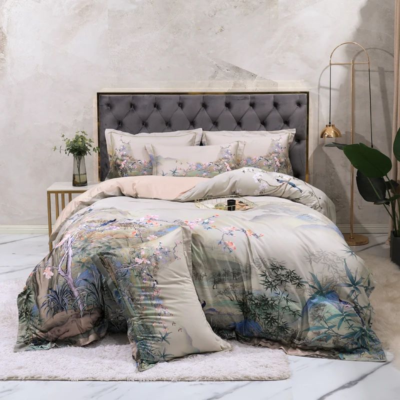 China Supplier 3D Printed Bedsheet Bedding Set Designer Comforter Sets