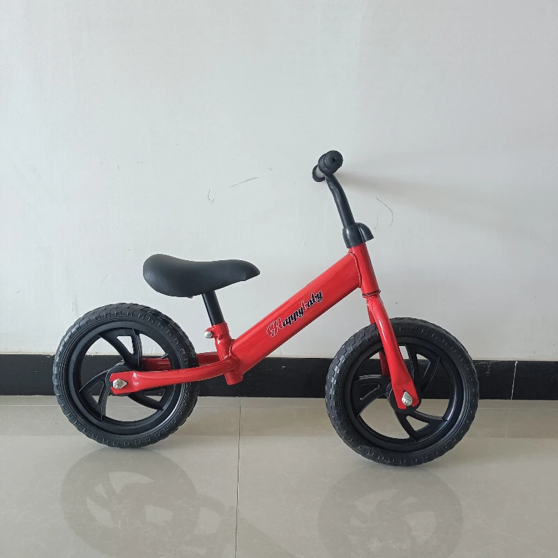 baby push 2 wheels no pedal 12 inch ride on cycle for 3-6 years old children bicycle kids balance bike