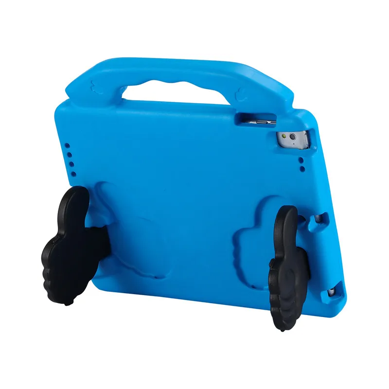 Popular Kids Shockproof EVA Foam Stand Case for iPad Air 2, Tablet Cover for iPad Air 9.7 2017 2018 With Handle