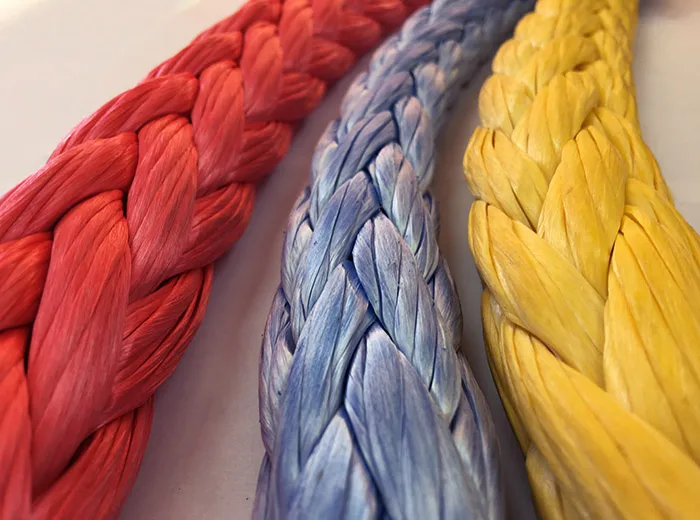 High strength high life 40mm 8/12 strands soft braided polyamide Nylon Rope