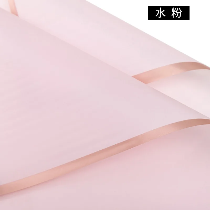 20sheet/bag Waterproof Wrapping Paper Florist Packing Gift For Packaging Floral Custom Bouquet Wrapping Paper