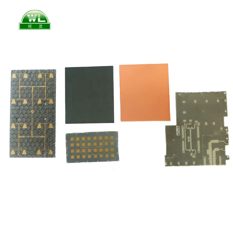 F4BM DK2.55 High frequency 2mm PTFE copper clad laminate material for pcb fabrication