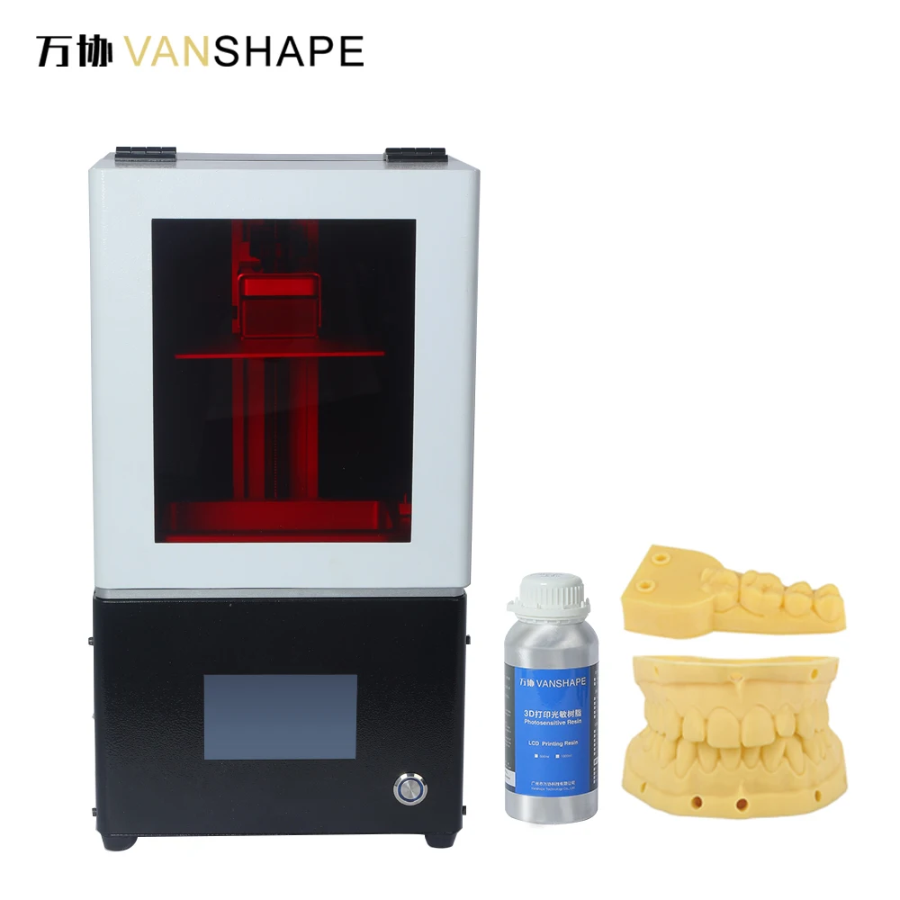 Vanshape Desktop 3D Printer For Jewelry Design UV Curing Photosensitive Resin  3D Printer