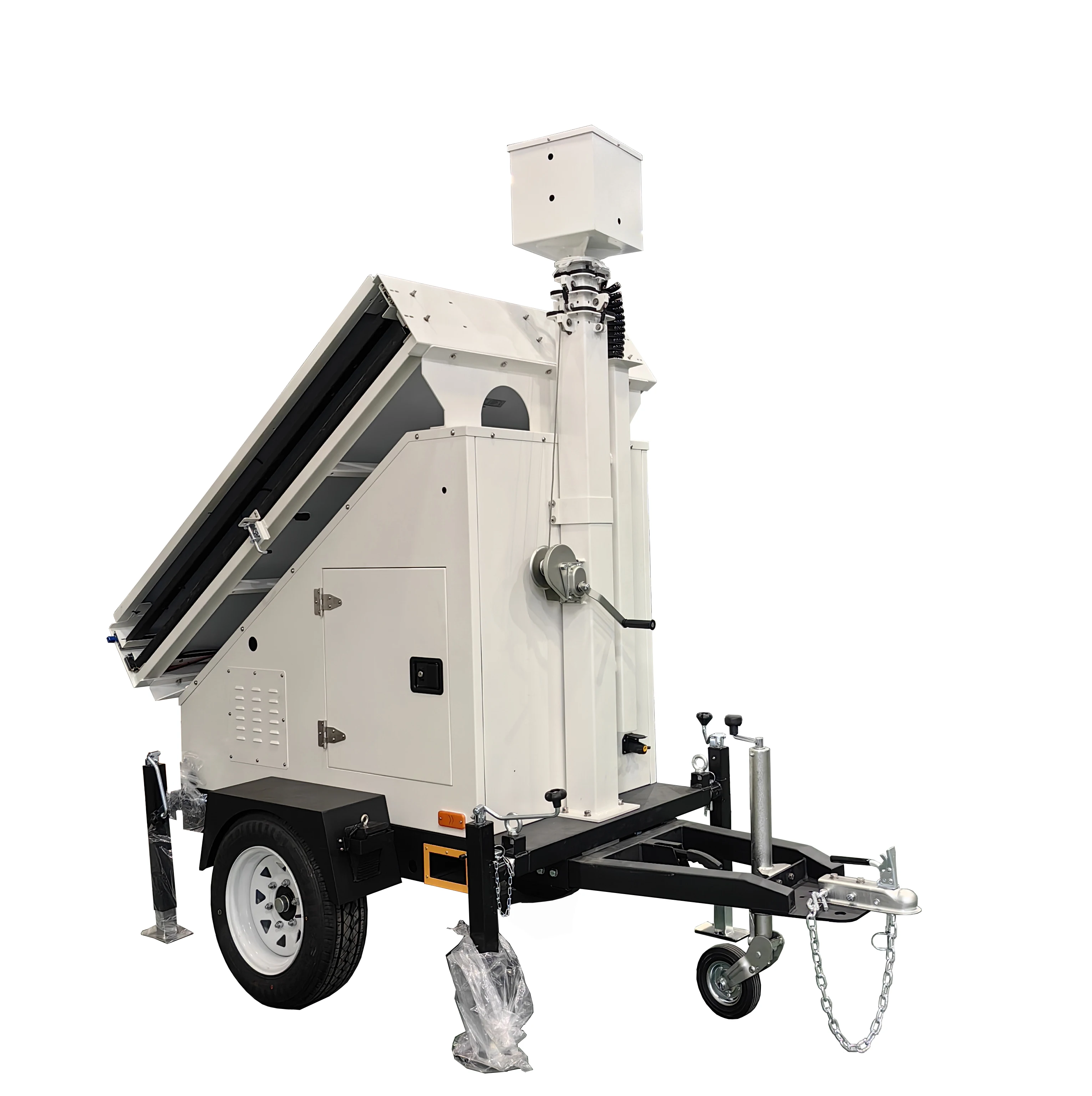 Mobile CCTV camera solar trailer price