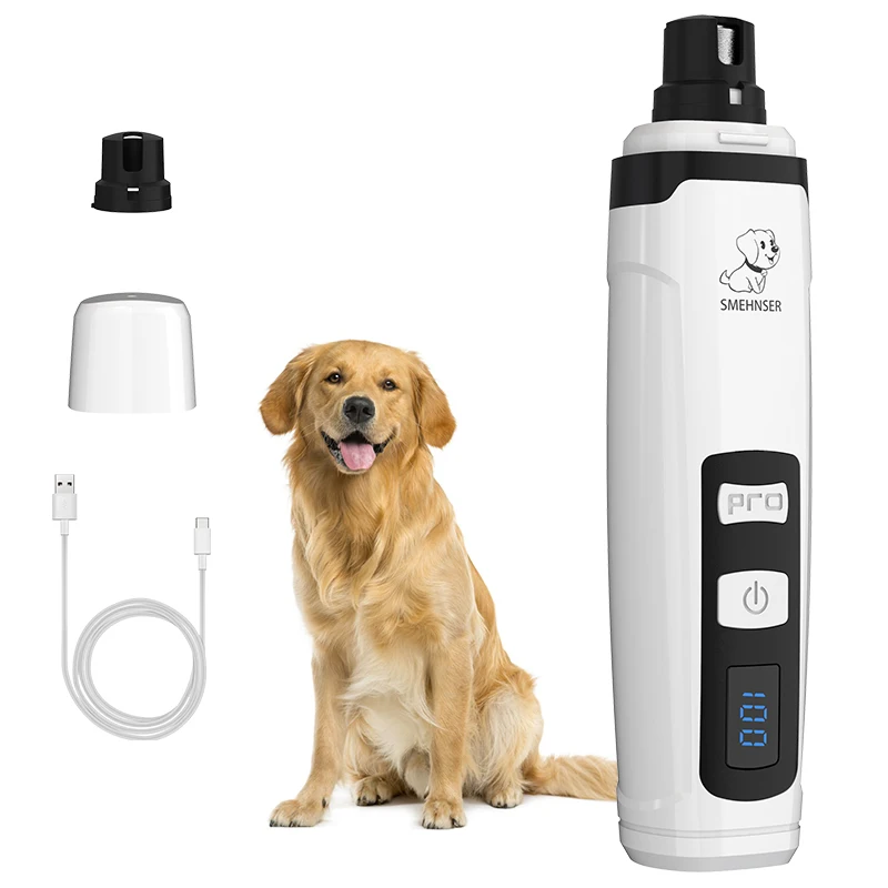 Manufacturers Spot Best seller Pet Cat And Dog Nail Polisher LCD Electric Nail Polisher