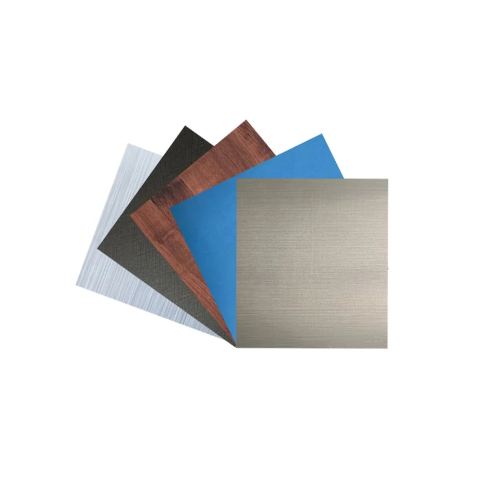 Embossed PVC VCM Film Laminated Steel for Refrigerator Door Panels / Home Appliances