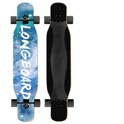 Manufacturer Wholesale Custom Finely Processed Deck Skateboard drop-down Longboard