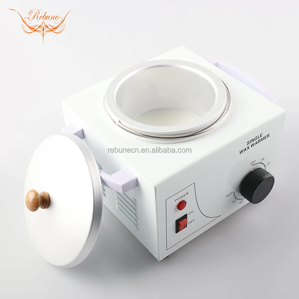 Metal Waxing Warmer 500ml Wax Pot Heater Silver Depilatory Wax Heating Machine for Beauty Salon