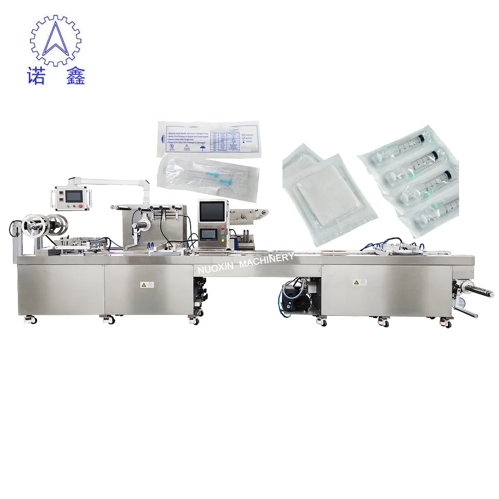 DPB-420 surgical sponges suction catheters soft plastic blister packing machine