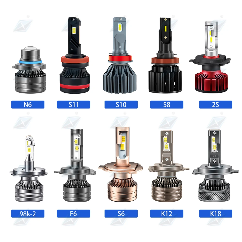 Universal 12V 26W 7000 Lumen Led Car Light Auto H1 H3 H4 H7 H11 9005 9006 Led Headlight Bulb