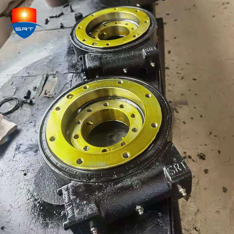  Pnematic поворотный привод SE7 с 24 двигателем постоянного тока для системы солнечного отслеживания wanda закрытый дом маленький
