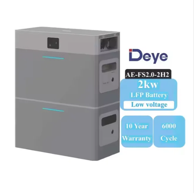 Склад ЕС Deye Ae-fs2.0-2h2 Lifepo4 литиево-ионная Солнечная Мобильная батарея с поддержкой Ups-нагрузки солнечная система хранения