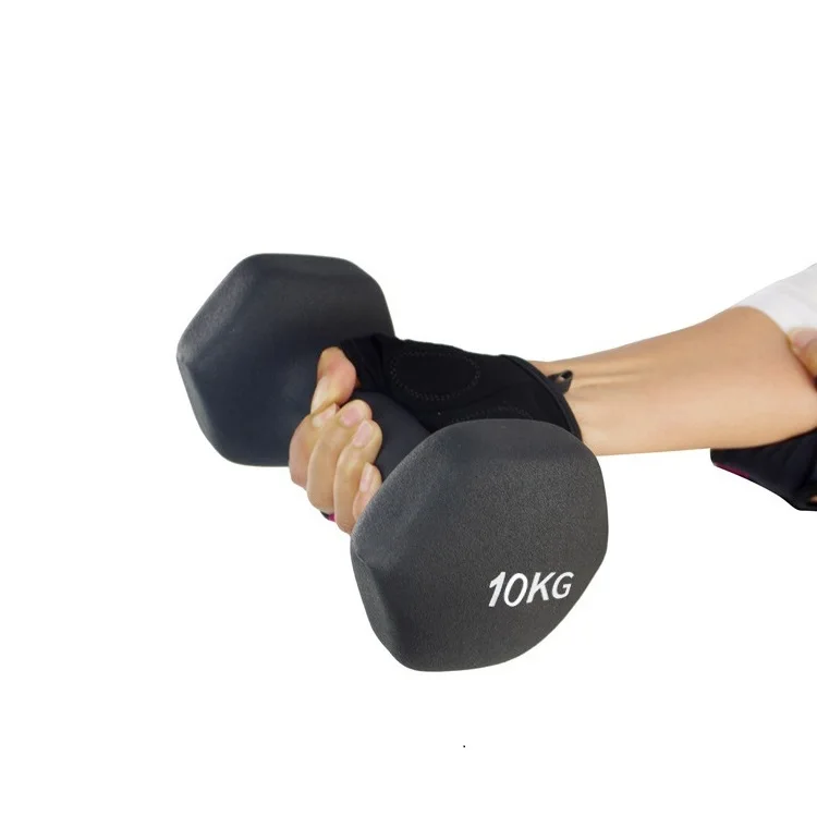 Custom Logo High Quality 3lb 10 Pound Neoprene Pink Black Colorful Dumbells Women 2kg 1 3 5 kg