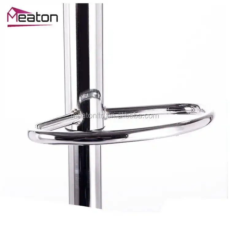 Factory Price Wholesale Pu Leather Seat Cushion Kitchen Bar Counter Stool with Footrest