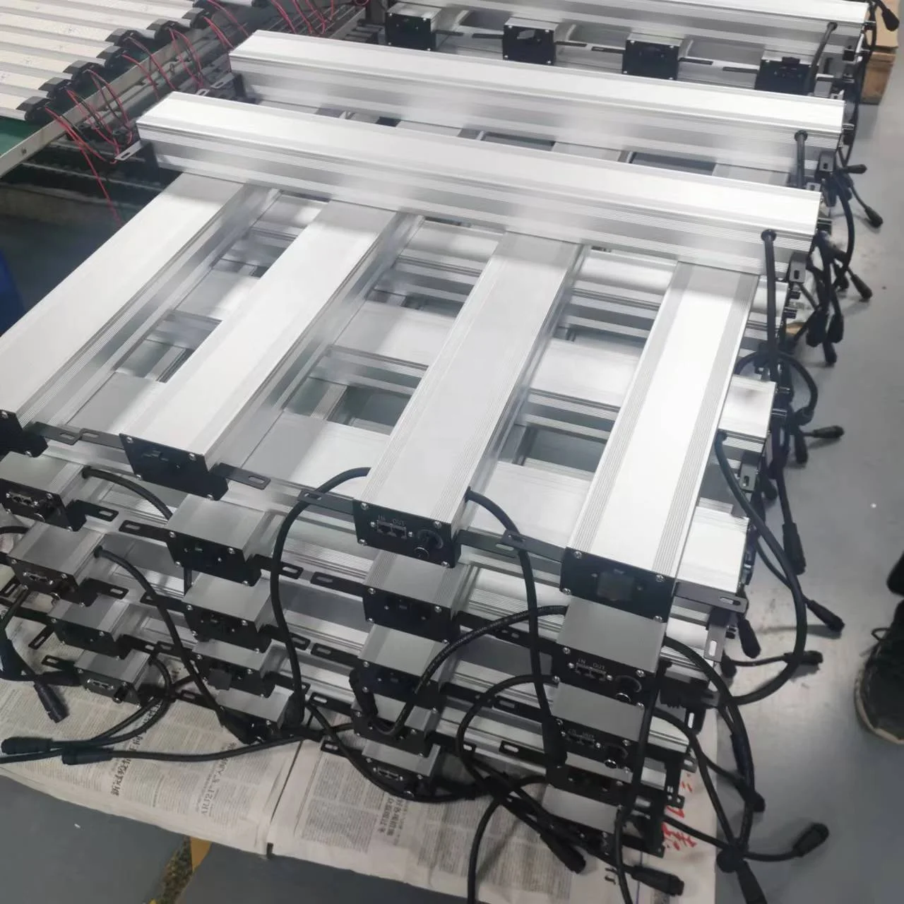 Greeden Led Grow lights 1000W 10bars Red 660nm Full Spectrum Grow Light for Indoor Personal Commercial Greenhouse Plants